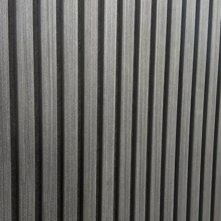 Akustikpaneele Schwarz "Kohle" – 240 cm x 60 cm – Dreiseitig Echtholzfurnier – Bild 2